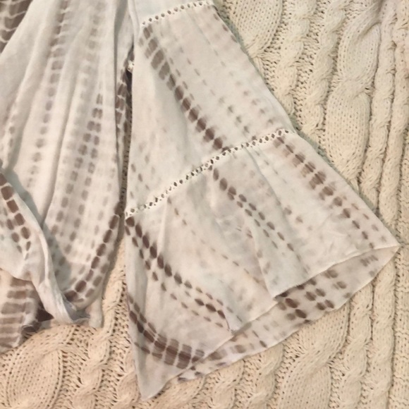 boho tie die Promesa blouse - Picture 2 of 2